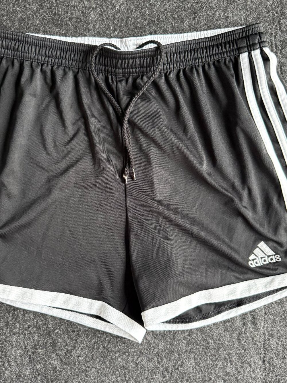 adidas ClimaCool Black White Athletic Shorts Women's Small